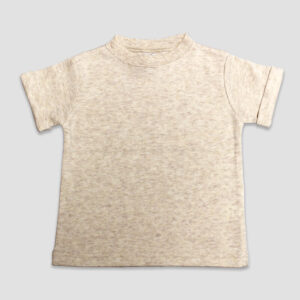 Luxe Rolled Short Sleeve Toddler T-Shirts - Polyester-Cotton Blend