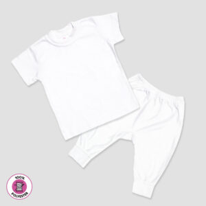Baby Jogger Pants and Short Sleeve T-Shirt Set - 100% Polyester