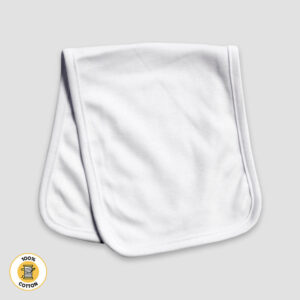 Baby Burp Cloth - 2 Ply - Premium 100% Cotton