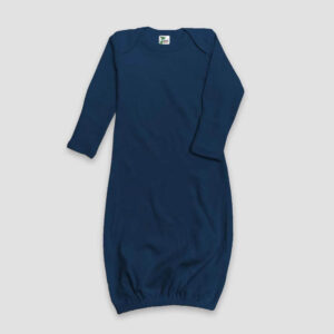 Baby Sleeping Gown With Fold Over Mittens – Premium 100% Cotton