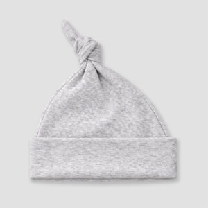 Luxe Baby Knotted Beanie Hats – Polyester Cotton Blend