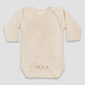 Luxe Baby Long Sleeve One-Piece Onesies – Polyester Cotton Blend