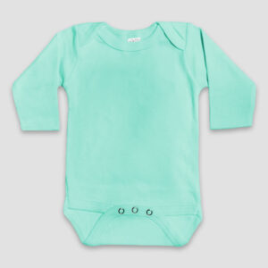 Baby Long Sleeve One-Piece Onesies – Polyester Cotton Blend