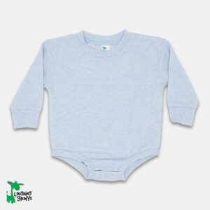 Luxe Toddler Long Sleeve Bubble Rompers - Polyester-Cotton Blend