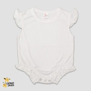 Flutter Sleeve Bubble Rompers - 100% Polyester