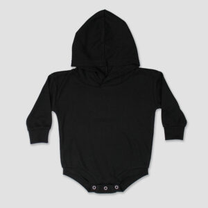 Long Sleeve Baby Hooded Bubble Rompers - Polyester-Cotton Blend