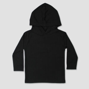 Long Sleeve Hoodie Toddler Tees - PolyCotton Blend