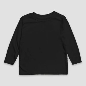 Toddler Long Sleeve T-Shirts - 65% Polyester 35% Cotton Blend