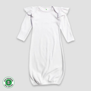 Flutter Angel Long Sleeve Sleep Gowns – Polyester Cotton Blend