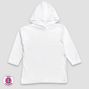 Toddler Hoodie Long Sleeve T-Shirt - 100% Polyester