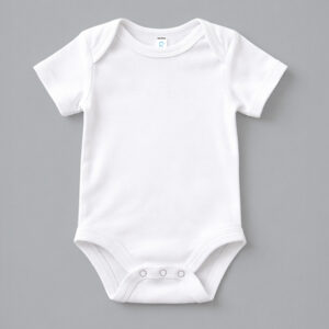 Essentials Baby One-Piece Onesies With Tear Out Labels - 100% Cotton