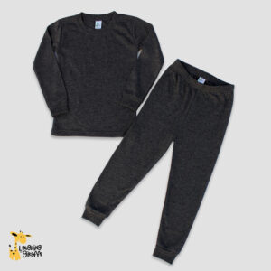 Luxe Long Sleeve Toddler Pajama Sets - Polyester-Cotton Blend