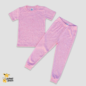 Luxe Short Sleeve Toddler Pajama Sets - Polyester-Cotton Blend
