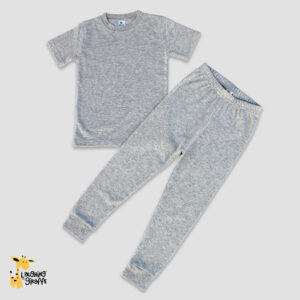 Luxe Short Sleeve Toddler Pajama Sets - Polyester-Cotton Blend