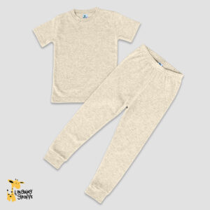 Luxe Short Sleeve Toddler Pajama Sets - Polyester-Cotton Blend